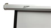 Scope High quality Manual Projector Screen 180 x180