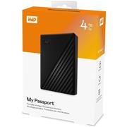 Western Digital WDBPKJ0040BBK-WESN My Passport 4TB External Hard Drive