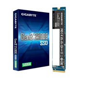 GigaByte Gen3 2500E 500GB M.2 Ssd Drive