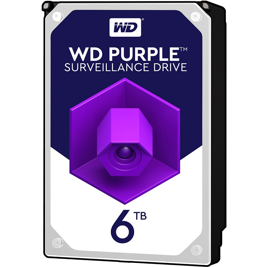 هارددیسک اینترنال وسترن دیجیتال سری Purple ظرفیت ۶ ترابایت